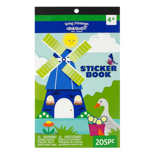 Spring Windmill Sticker Book by Creatology™